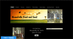 Desktop Screenshot of moundvillefeedandseed.com